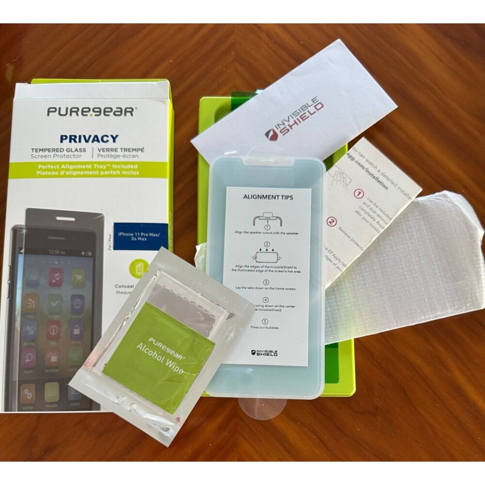 PureGear iPhone 13 Screen Protector for iPhone 11 Pro/Max SX Max New